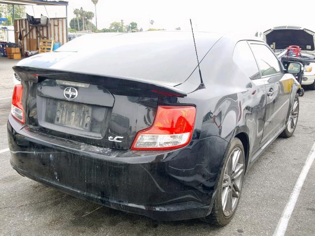 JTKJF5C77D3049587 - 2013 TOYOTA SCION TC 黑色 照片 4
