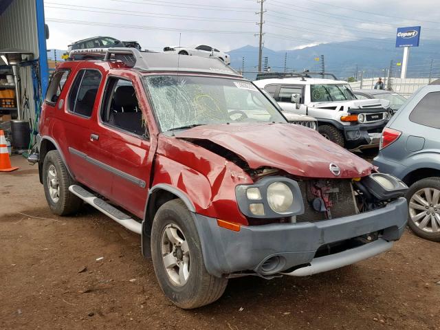 5N1ED28T24C641235 - 2004 NISSAN XTERRA XE RED photo 1