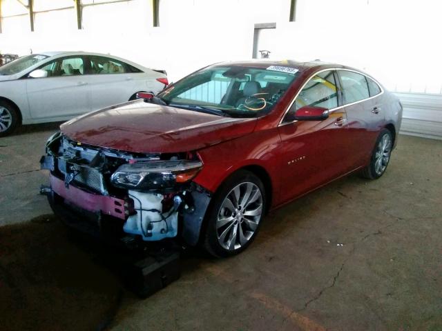 1G1ZH5SX8HF239000 - 2017 CHEVROLET MALIBU PRE წითელი ფოტო 2