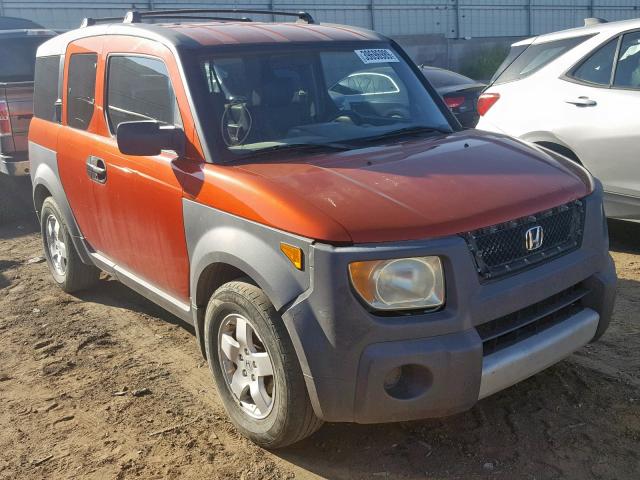 5J6YH285X3L032703 - 2003 HONDA ELEMENT EX ORANGE photo 1