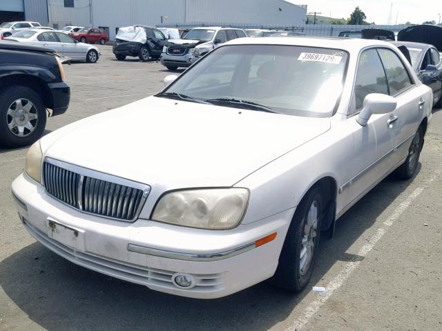 KMHFU45E14A292991 - 2004 HYUNDAI XG 350 WHITE photo 2