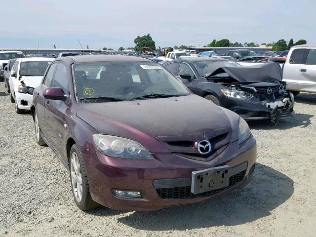 JM1BK343871714746 - 2007 MAZDA 3 HATCHBAC PURPLE photo 1