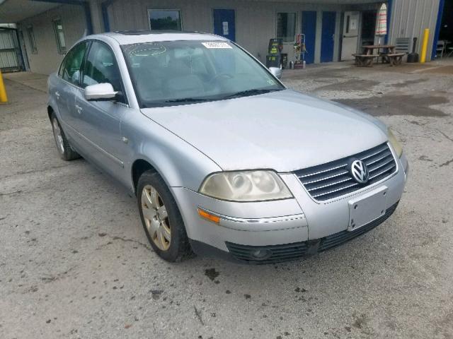 WVWTH63B51P265916 - 2001 VOLKSWAGEN PASSAT GLX GRAY photo 1