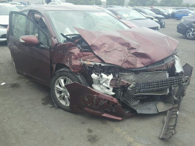 JHMZE2H78BS008956 - 2011 HONDA INSIGHT EX RED photo 1