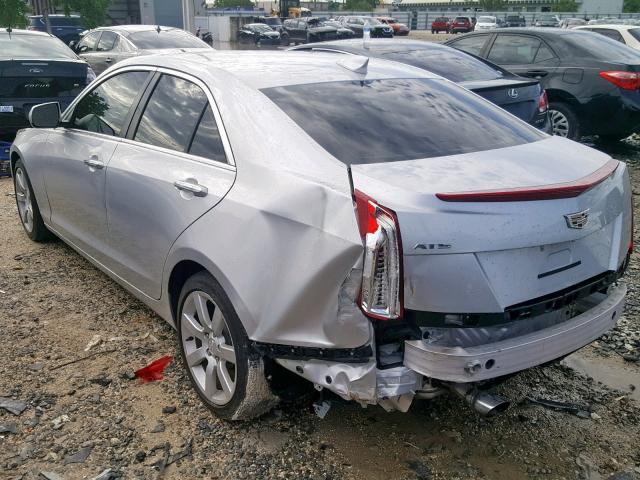 1G6AA5RA4G0101310 - 2016 CADILLAC ATS GRAY photo 3