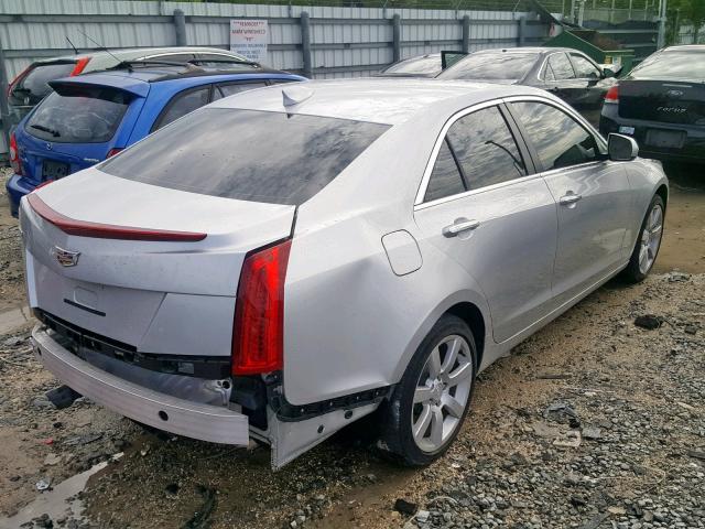 1G6AA5RA4G0101310 - 2016 CADILLAC ATS GRAY photo 4