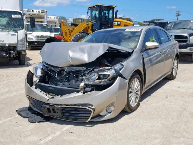 4T1BD1EB5DU007002 - 2013 TOYOTA AVALON HYB TAN photo 2