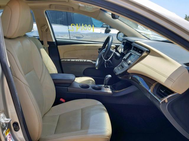 4T1BD1EB5DU007002 - 2013 TOYOTA AVALON HYB TAN photo 5