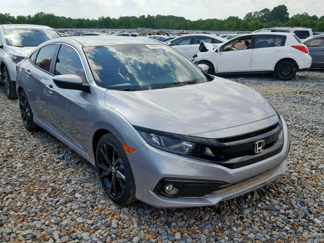 19XFC2F82KE014809 - 2019 HONDA CIVIC SPOR GRAY photo 1