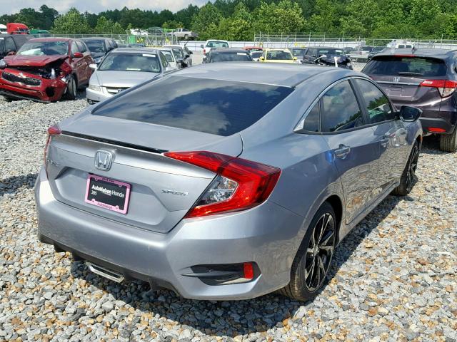 19XFC2F82KE014809 - 2019 HONDA CIVIC SPOR GRAY photo 4