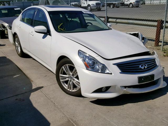 JN1CV6AP6CM624639 - 2012 INFINITI G37 BASE WHITE photo 1