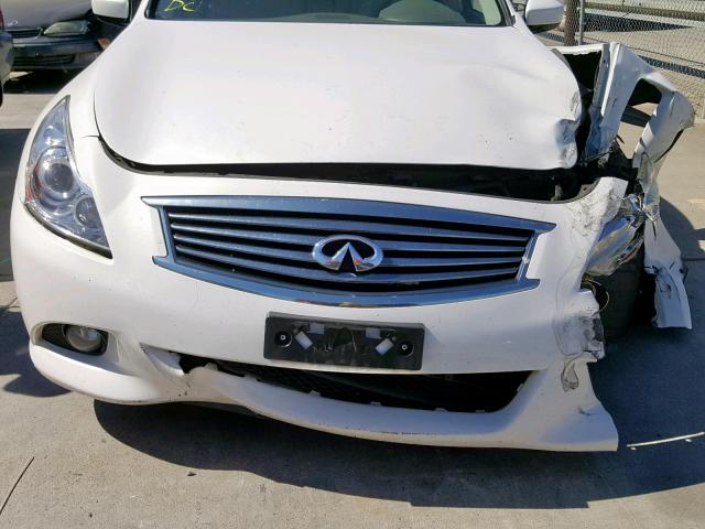 JN1CV6AP6CM624639 - 2012 INFINITI G37 BASE WHITE photo 7