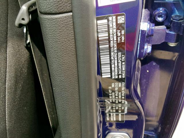 ZACCJAAB0JPG75035 - 2018 JEEP RENEGADE S 蓝色 照片 10