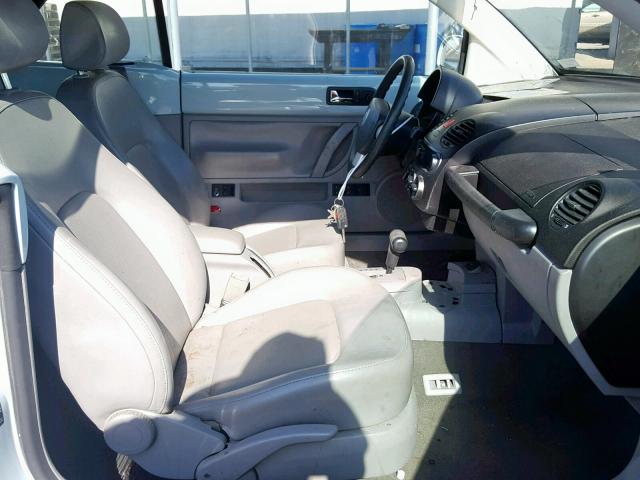 3VWBM31YX4M349976 - 2004 VOLKSWAGEN NEW BEETLE Mavi foto 5