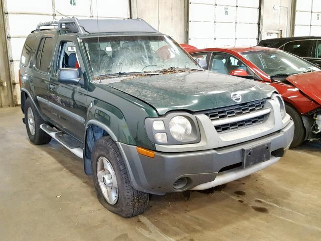 5N1ED28Y62C513671 - 2002 NISSAN XTERRA XE GREEN photo 1