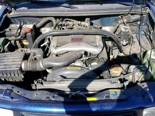 2CNBE634136908394 - 2003 CHEVROLET TRACKER LT BLUE photo 7