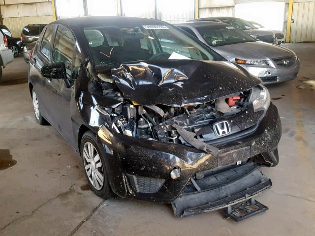 3HGGK5G53FM706734 - 2015 HONDA FIT LX BLACK photo 1