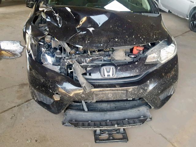 3HGGK5G53FM706734 - 2015 HONDA FIT LX BLACK photo 9