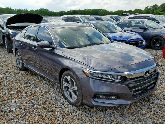 1HGCV2F55KA015296 - 2019 HONDA ACCORD EXL GRAY photo 1