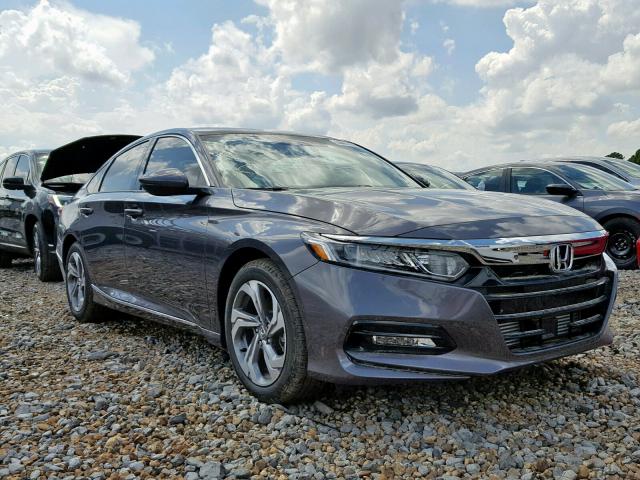 1HGCV2F55KA015296 - 2019 HONDA ACCORD EXL GRAY photo 9