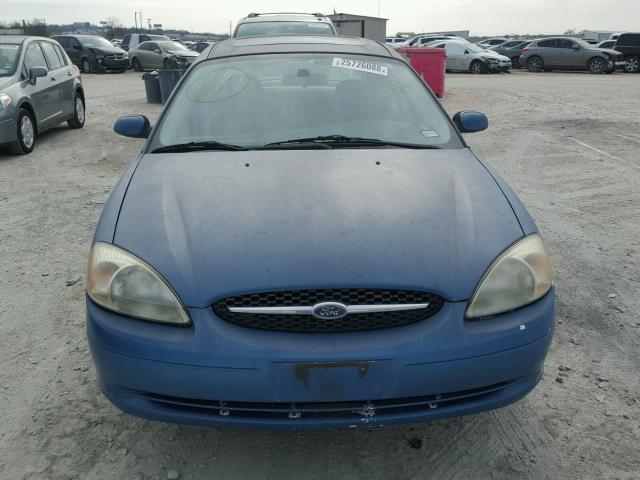 1FAFP55S83A272930 - 2003 FORD TAURUS SES BLUE photo 9