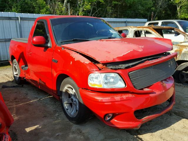 2FTZF0730YCB01503 - 2000 FORD F150 SVT L RED photo 1