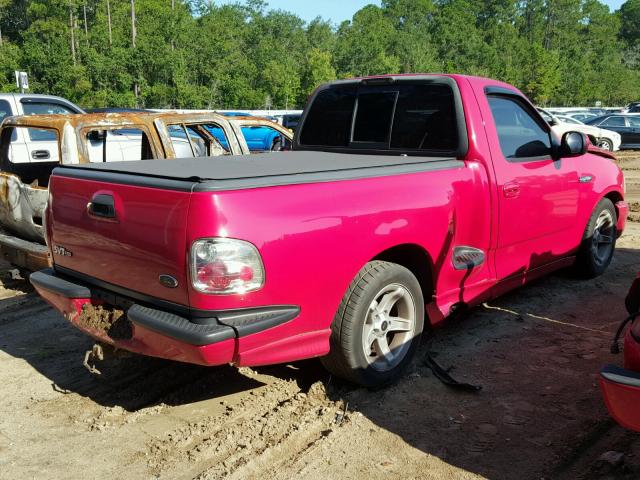 2FTZF0730YCB01503 - 2000 FORD F150 SVT L RED photo 4