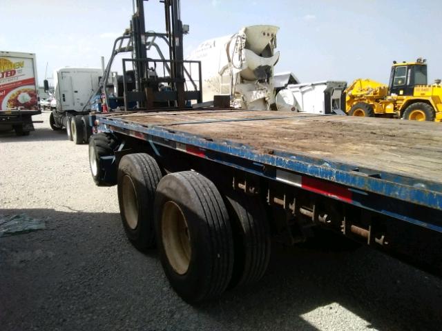 1GRDM90223M001004 - 2003 GREAT DANE TRAILER FLATBED BLUE photo 5