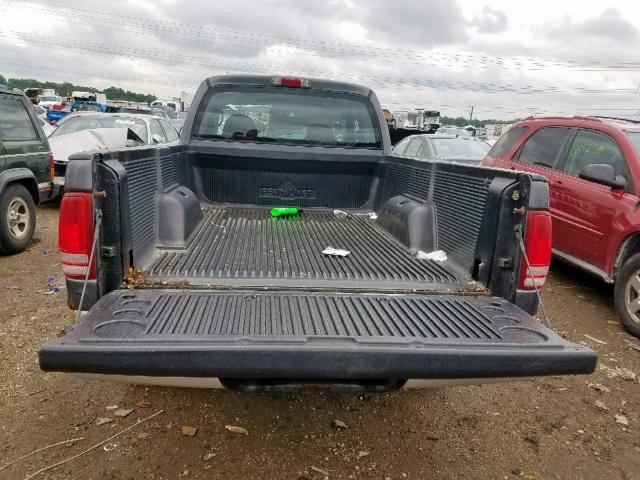 1D7HG42N74S510313 - 2004 DODGE DAKOTA SLT GRAY photo 9