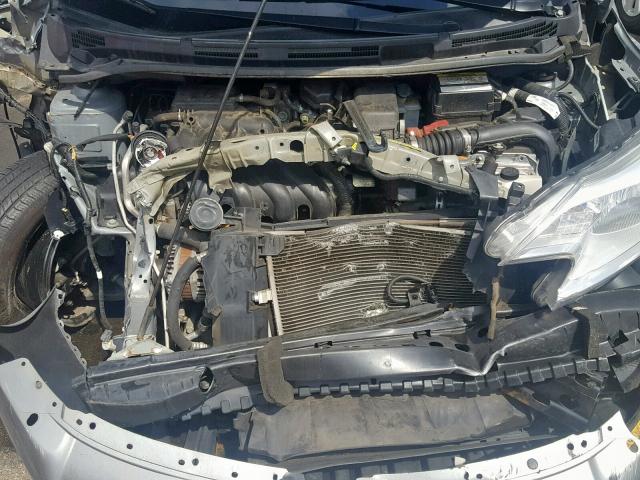 3N1CE2CP2FL389449 - 2015 NISSAN VERSA NOTE SILVER photo 7