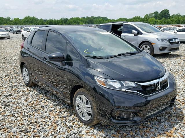 3HGGK5H42KM724867 - 2019 HONDA FIT LX BLACK photo 1