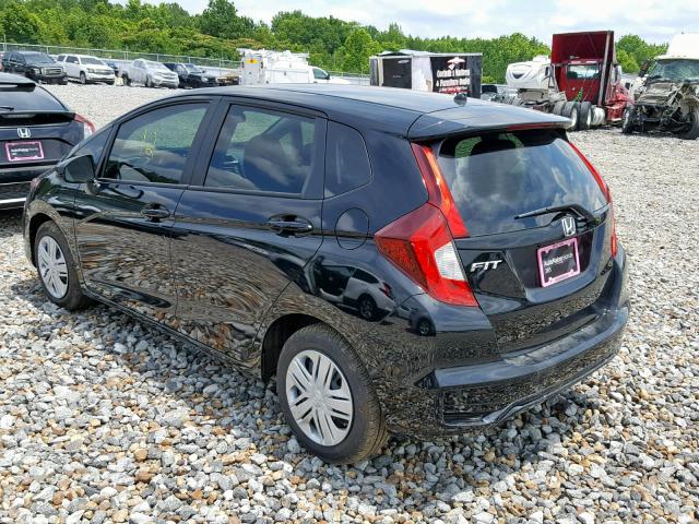 3HGGK5H42KM724867 - 2019 HONDA FIT LX BLACK photo 3