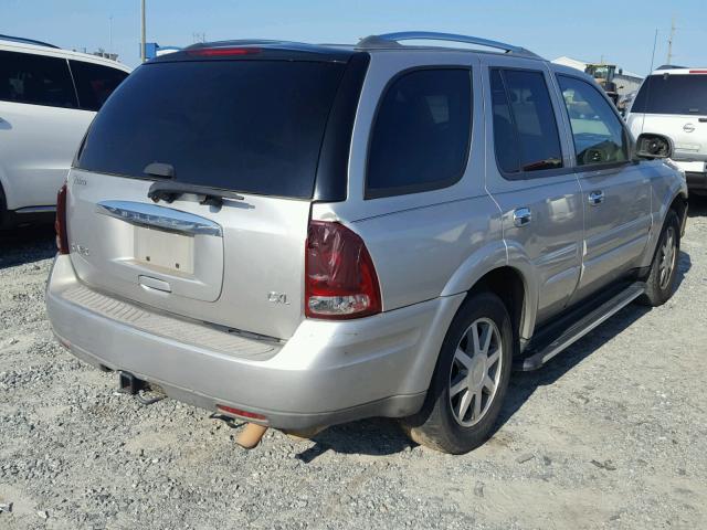 5GADT13S562138854 - 2006 BUICK RAINIER CX SILVER photo 4