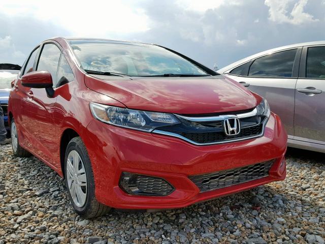 3HGGK5H48KM719303 - 2019 HONDA FIT LX RED photo 9