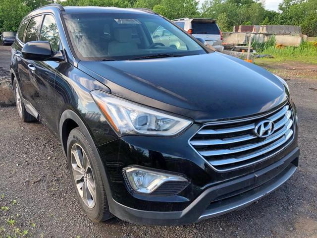 KM8SM4HF3DU005300 - 2013 HYUNDAI SANTA FE G BLACK photo 1