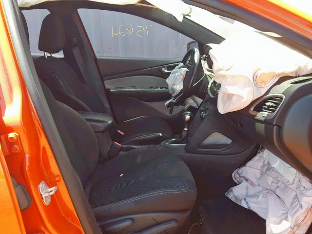 1C3CDFBB6FD406342 - 2015 DODGE DART SXT ORANGE photo 5