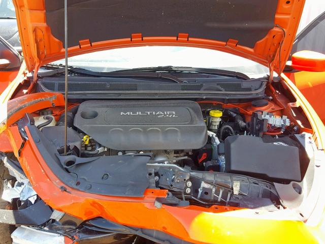 1C3CDFBB6FD406342 - 2015 DODGE DART SXT ORANGE photo 7