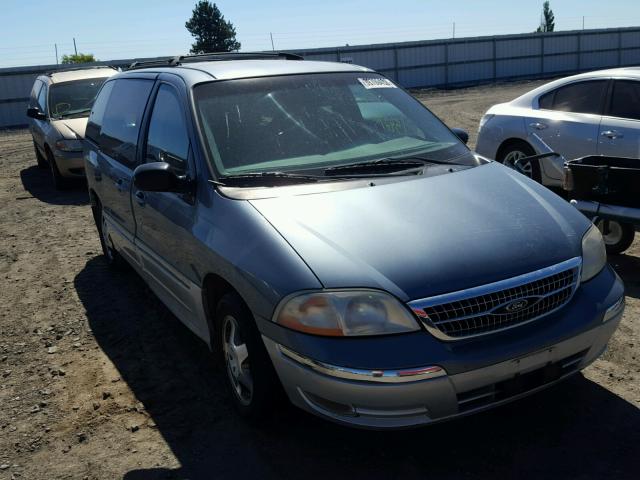 2FMDA5342XBB73324 - 1999 FORD WINDSTAR S BLUE photo 1