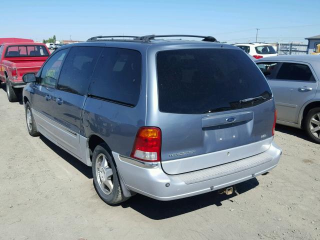 2FMDA5342XBB73324 - 1999 FORD WINDSTAR S BLUE photo 3