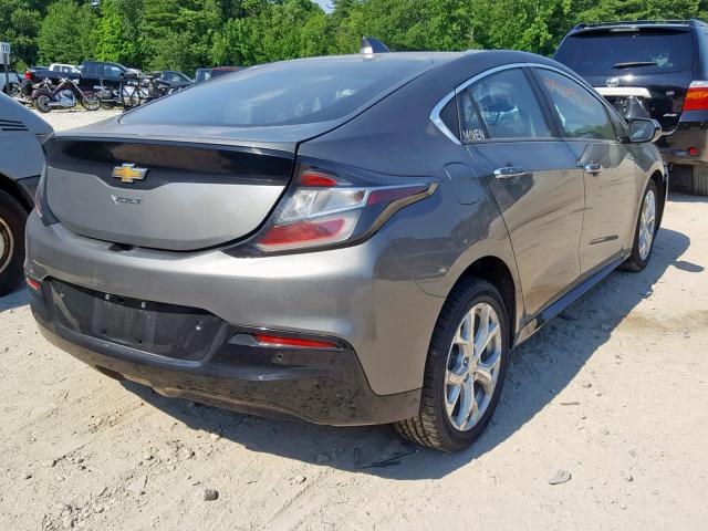 1G1RD6S58HU107897 - 2017 CHEVROLET VOLT PREMI GRAY photo 4