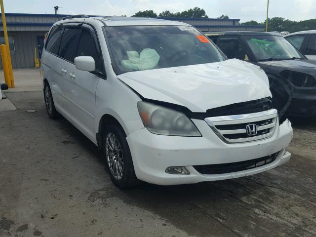 5FNRL38816B019631 - 2006 HONDA ODYSSEY TO WHITE photo 1