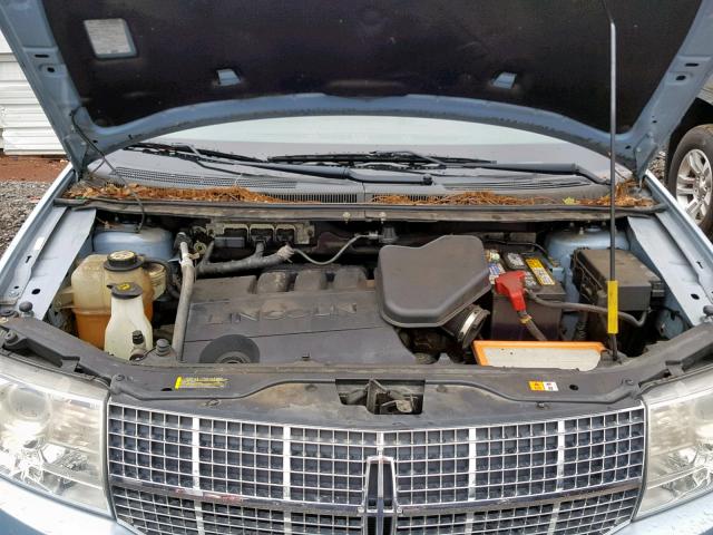 2LMDU88C28BJ00131 - 2008 LINCOLN MKX BLUE photo 7