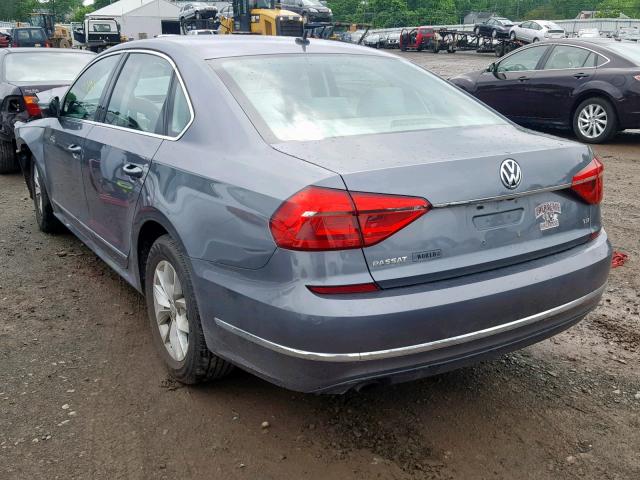 1VWAT7A32GC008815 - 2016 VOLKSWAGEN PASSAT S GRAY photo 3