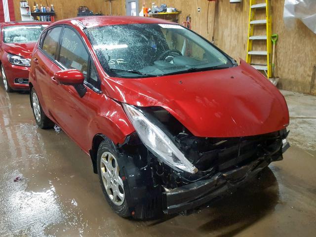 3FADP4EJ2BM140532 - 2011 FORD FIESTA SE RED photo 1