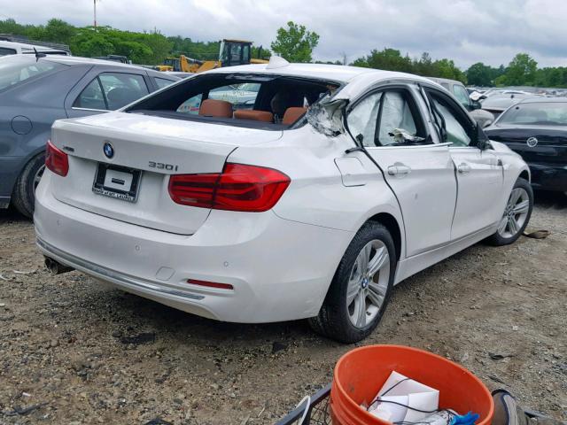 WBA8D9G53HNU61069 - 2017 BMW 330 XI WHITE photo 4