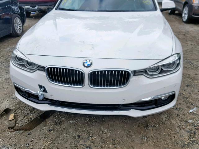 WBA8D9G53HNU61069 - 2017 BMW 330 XI WHITE photo 7