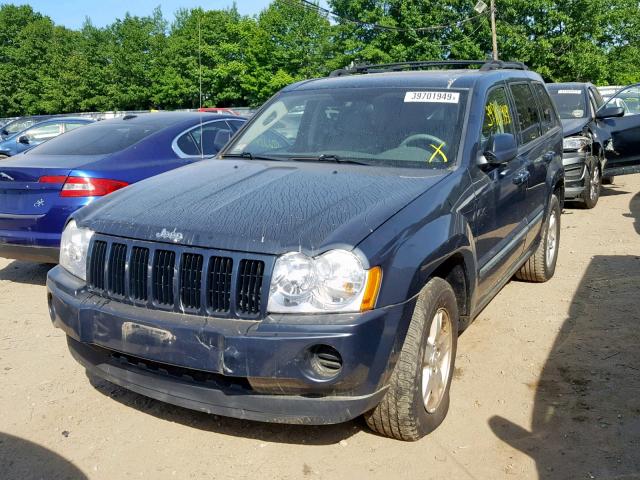 1J8GR48K67C648543 - 2007 JEEP GRAND CHER BLUE photo 2