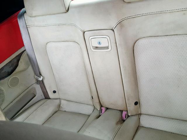 3VWCM31Y64M331835 - 2004 VOLKSWAGEN NEW BEETLE წითელი ფოტო 6