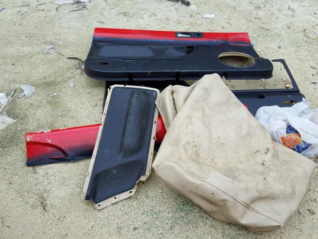 3VWCM31Y64M331835 - 2004 VOLKSWAGEN NEW BEETLE წითელი ფოტო 9