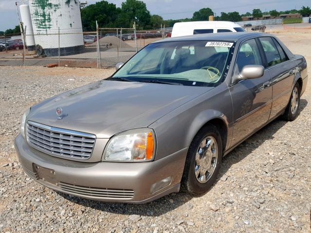 1G6KD54Y32U161032 - 2002 CADILLAC DEVILLE TAN photo 2